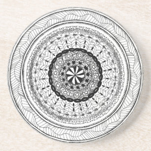 Zendala "Meer" Sandstone Drink Onderzetter