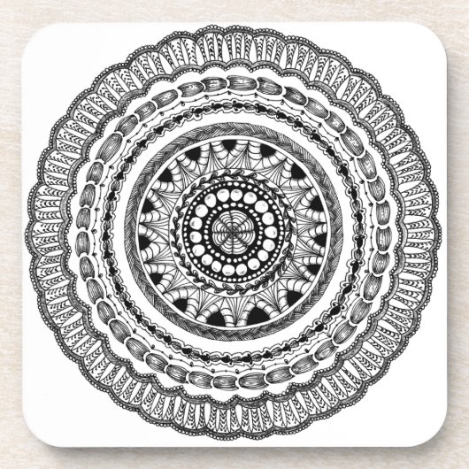 Zendala "Queste" harde Onderzetters (Voorkant)