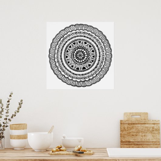 Zendala "Queste" Poster (Keuken)