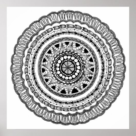 Zendala "Queste" Poster (Voorkant)