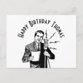  zenddag radiozender briefkaart (Voorkant)