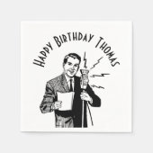  zenddag radiozender servet (Voorkant)