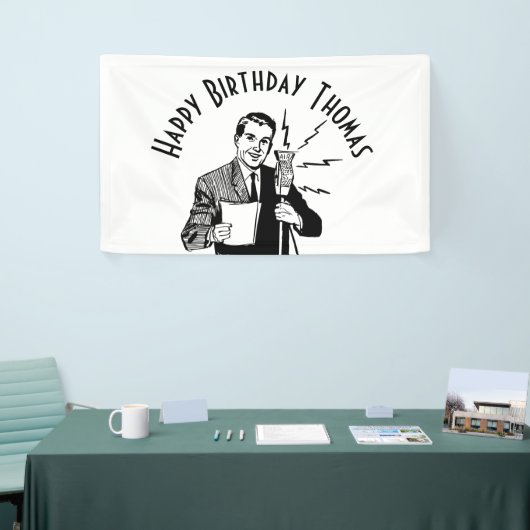  zenddag radiozender spandoek (Beurs)