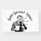 zenddag radiozender spandoek (Horizontaal)