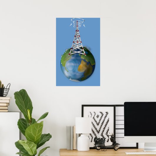 Zender Poster (Thuiskantoor)