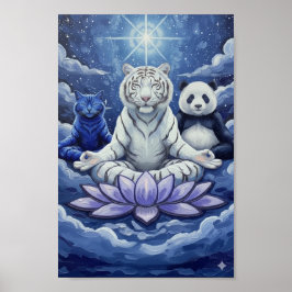 ZenDierenPortret Poster