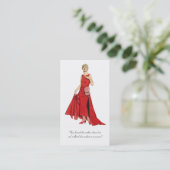 Zending of Accessoire Visitekaartje van winkel (Staand voorkant)