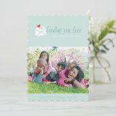 Zending you Love Valentijnsdag Kaart (Staand voorkant)