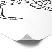 Zendoodle Crab 2 Poster (Hoek)