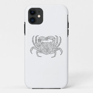 Zendoodle Crab iPhone 11 Hoesje