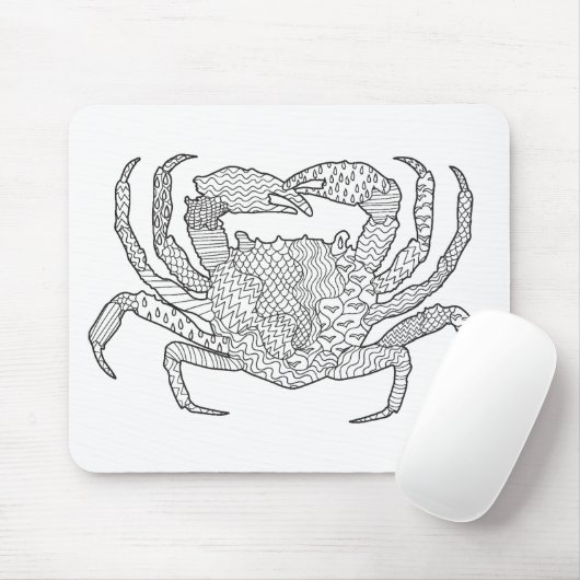 Zendoodle Crab Muismat (Met muis)