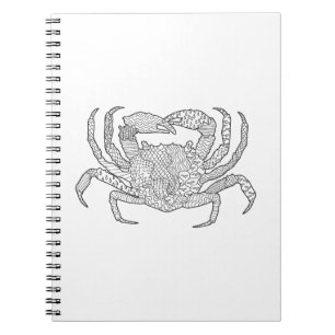 Zendoodle Crab Notitieboek