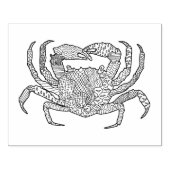Zendoodle Crab Rubberstempel (Afrduk)