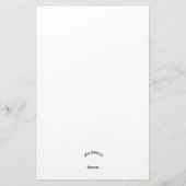 Zendoodle Mandala Header 2 Briefpapier (Achterkant)