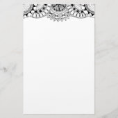 Zendoodle Mandala Header 2 Briefpapier (Voorkant)