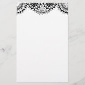 Zendoodle Mandala Header 5 Briefpapier (Voorkant)