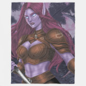 Zendyr in het bos fleece deken (Voorkant)