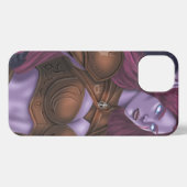 Zendyr in het bos iPhone hoesje (Achterkant horizontaal)