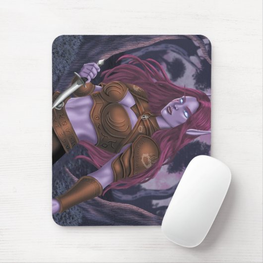 Zendyr in het bos muismat (Met muis)