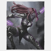 Zendyr op Telogrus Fleece Deken (Voorkant)