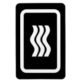 Zener-Kaart | 3 verticale golvende lijnen Magneet