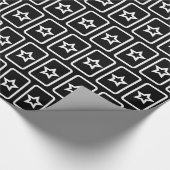 Zener-Kaart | Holle 5 puntige ster Cadeaupapier (Hoek)