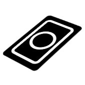 Zener-Kaart | holle cirkel Magneet (Linkerzijde)