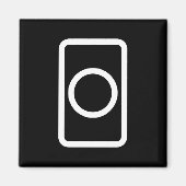 Zener-Kaart | holle cirkel Magneet (Voorkant)