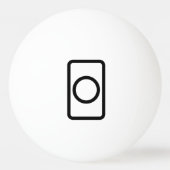 Zener-Kaart | holle cirkel Pingpongbal (Voorkant)