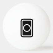 Zener-Kaart | holle cirkel Pingpongbal (Achterkant)