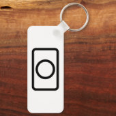 Zener-Kaart | holle cirkel Sleutelhanger (Achterkant)