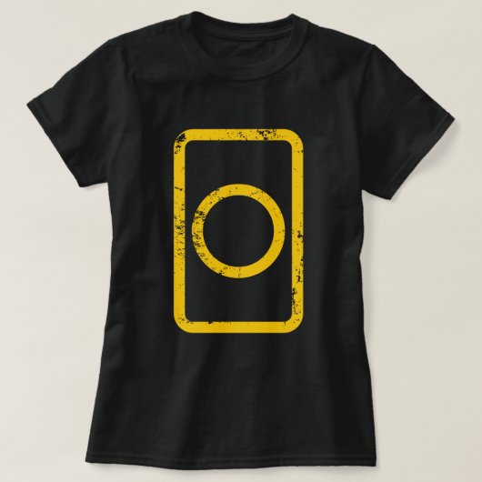 Zener-Kaart | Holle cirkel {} T-shirt (Design voorkant)
