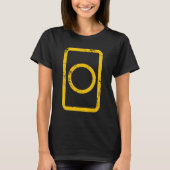 Zener-Kaart | Holle cirkel {} T-shirt (Voorkant)