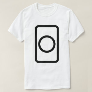 Zener-Kaart   holle cirkel T-shirt