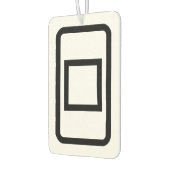 Zener-Kaart | Holle vierkant Luchtverfrisser (Links)