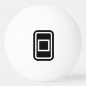 Zener-Kaart | Holle vierkant Pingpongbal (Voorkant)