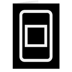 Zener-Kaart   Holle vierkante Kaart