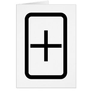 Zener-Kaart   Kaart met plusteken