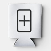 Zener-Kaart | plusteken Blikjeskoeler (Voorkant)