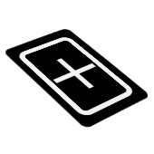 Zener-Kaart | plusteken Magneet (Rechterzijde)
