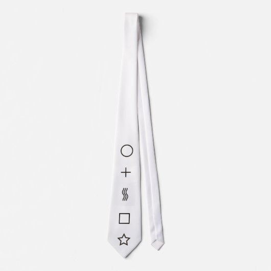 Zener Stropdas (Voorkant)