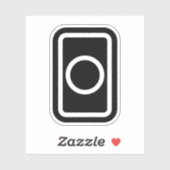 Zenerkaart | Holle Cirkel Sticker (Vel)