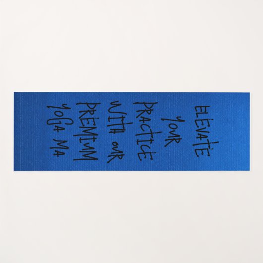 "ZenFlow Premium Yoga Mat (Voorkant (horizontaal))