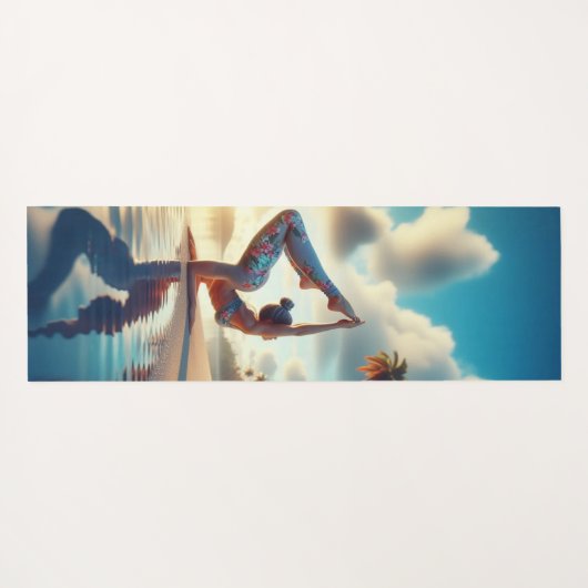 ZenFlow Yoga Mat (Achterkant (horizontaal))