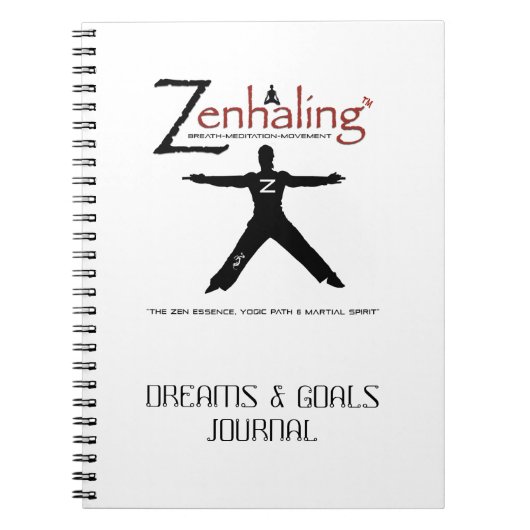 Zenhaling Dreams & Goals Journal Notitieboek (Voorkant)