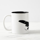 Zenith 650 tweekleurige koffiemok (Links)