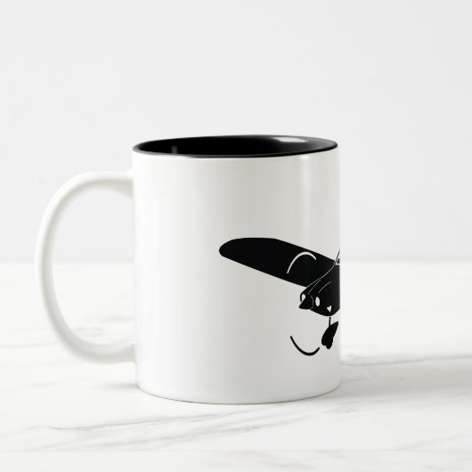 Zenith 650 tweekleurige koffiemok (Links)