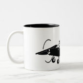 Zenith 701 tweekleurige koffiemok (Links)