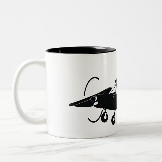 Zenith 701 tweekleurige koffiemok (Links)