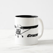 Zenith Cruzer Tweekleurige Koffiemok (Voorkant rechts)